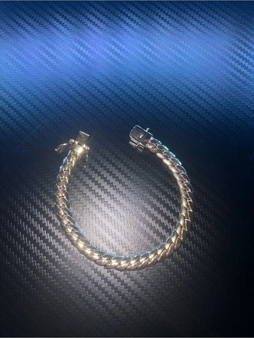 14k gold plated bracelet